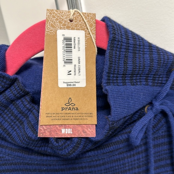 Prana NWT Cobalt Dress - Picture 3 of 10